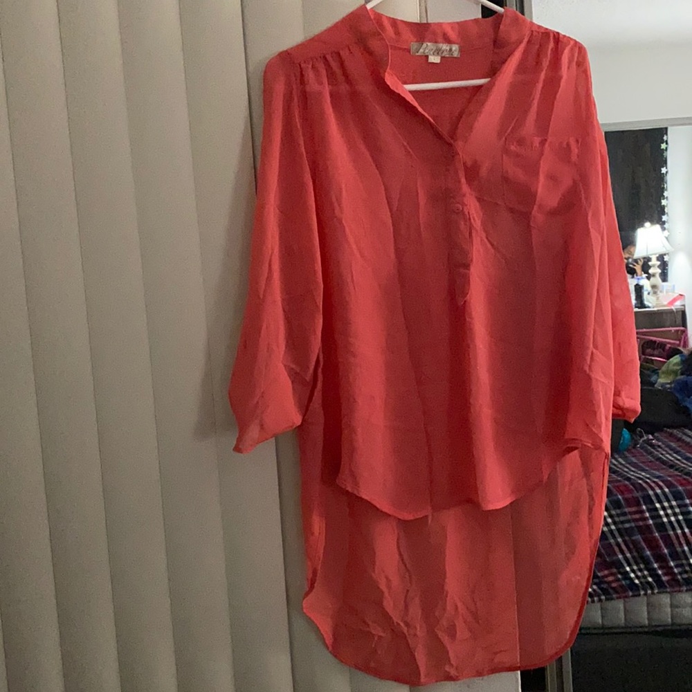 Peach Blouse